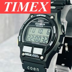 TIMEX タイメックス IRONMAN TRIATHLON 8-LAP ×coen コラボ 別注モデル デジタルウォッチ メンズ