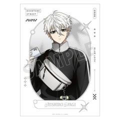 【新品】ポスター A3マット加工ポスター 凪誠士郎 描き下ろし モノトーンストリートファッションver. 「TVアニメ ブルーロック」