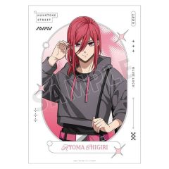 【新品】ポスター A3マット加工ポスター 千切豹馬 描き下ろし モノトーンストリートファッションver. 「TVアニメ ブルーロック」