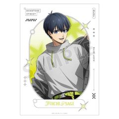 【新品】ポスター A3マット加工ポスター 潔世一 描き下ろし モノトーンストリートファッションver. 「TVアニメ ブルーロック」