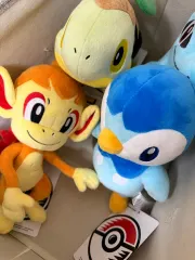 ポケモンセンター 4世代 スターティング ポケットモンスター ぬいぐるみ 3種 (炎 ウール ウール)