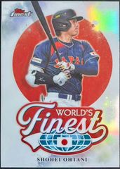 【10/13まで出品】【リフラクター】大谷翔平 Shohei Ohtani Topps Finest World's Finest 2026 Refractor ドジャース Dodgers WBC 日本 #WF-22