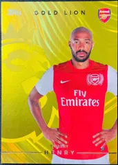 【10/13まで出品】Thierry Henry ティエリ・アンリ Topps Flagship Premier League Gold Lion 2026-27 Arsenal