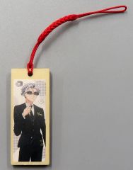 【中古】ストラップ 08. 寒月凍蝶 木札ストラップ 「春夏秋冬代行者 春の舞」