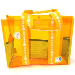 【中古】バッグ 集合(イエロー) カラーなクリアトートバッグ 「ナガノキャラクターズ」
