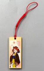 【中古】ストラップ 05. 祝月撫子 木札ストラップ 「春夏秋冬代行者 春の舞」