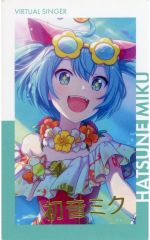 【中古】キャラカード 初音ミク(おっきな貝殻、どこかな?/特訓後/箔押し) 「プロジェクトセカイ カラフルステージ! feat. 初音ミク ePick card series vol.4 B」