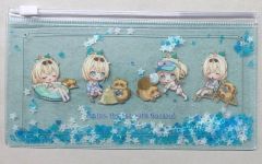 【中古】同人生活用品・バッグ・神社関連 【ホロライブプロダクション】グリッター入りラメポーチ 風真いろは(紡木ヨビト) C106/コスモコロニー
