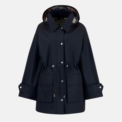 バブアー レディース アウター ジャケット・ブルゾン ジャケット Barbour Fallyn Showerproof Jacket NavyTartan ネイビー