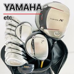 【保証付】豪華 14本 YAMAHA ヤマハ inpres  インプレス MIZUNO ゴルフクラブ フルセット ゴルフセット クラブセット メンズ 初心者 入門 右利き パター付 安価  89Y-34