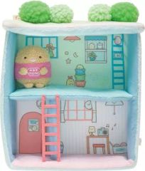 【新品】ぬいぐるみ すみっコハウスセット(屋上庭園付き2階建て) ぬいぐるみ 「すみっコぐらし」