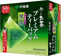 1.8g ×50袋 宇治抹茶入り緑茶 プレミアムティーバッグ おーいお茶 伊藤園