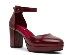 アンクライン レディース シューズ パンプス Anne Klein Faith Pump Burgundy バーガンディ