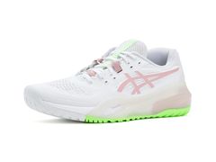 アシックス レディース シューズ スニーカー ASICS GelResolution X WhiteMorganite ホワイト