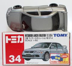 USED トミカ 34 三菱 ランサーエボリューションVII GT-A 240001034491
