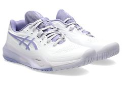アシックス レディース シューズ スニーカー ASICS GelResolution X WhiteBluebell ホワイト