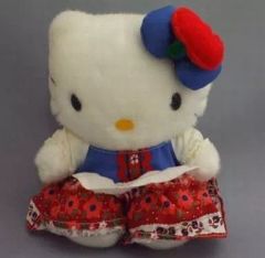 【中古】ぬいぐるみ キティ(オランダ) 世界のハローキティ ぬいぐるみ 「ハローキティ」