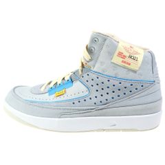 NIKE (ナイキ) ×UNION AIR JORDAN2 GREY FOG DN3802-001 ユニオン エアジョーダン2 フォグ ハイカットスニーカー グレー US11.5/29.5cm