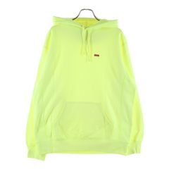 SUPREME (シュプリーム) 21SS Small Box Logo Hooded Sweatshirt スモールボックスロゴ プルオーバースウェットパーカー フーディー イエロー