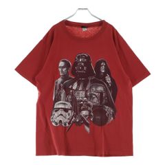 VINTAGE (ヴィンテージ) 90S VINTAGE STAR WARS DARTH VADER ヴィンテージ スターウォーズ ダース ベイダー プリント クルーネック 半袖Tシャツカットソー レッド