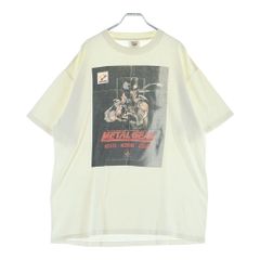 VINTAGE (ヴィンテージ) 90S VINTAGE Metal Gear Solid ヴィンテージ メタルギアソリッド クルーネック 半袖Tシャツカットソー ホワイト