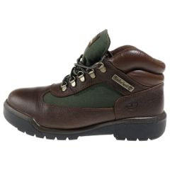 Timberland (ティンバーランド) ×BEAMS ビームス別注 レースアップ フィールドブーツ ブラウン/グリーン US9/27cm 0A64NY
