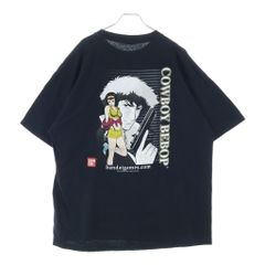 VINTAGE (ヴィンテージ) 00S COWBOY BEBOP PRINT TEE カウボーイビバップ 両面プリント 半袖カットソーTシャツ ブラック