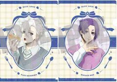 【新品】クリアファイル [新品] 凪誠士郎＆御影玲王(Sweets ver.) A4ホログラムクリアファイルセット 「ブルーロック」