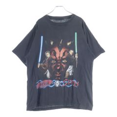 VINTAGE (ヴィンテージ) 90S STAR WARS JEDI&SITH TEE スターウォーズ 両面プリント 半袖カットソーTシャツ ブラック