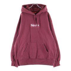 SUPREME (シュプリーム) 21AW Box Logo Hooded Sweatshirt ボックスロゴ プルオーバースウェットパーカー フーディー バーガンディ