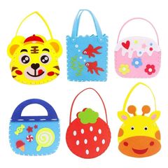 【新品】 手芸キット 手作りキット フェルト 6種類セット 裁縫 ハンドメイド 手芸 子供 工作 知育 イ はじめてのソーイング
