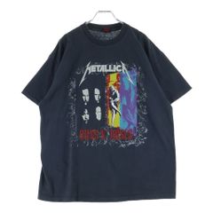 VINTAGE (ヴィンテージ) 90S GUNS N ROSES METALLICA WITH SPECIAL GUEST FAITH NO MORE ヴィンテージ ガンズアンドローゼス メタリカ フェイス ノーモア プリント クルーネック 半袖Tシャツ