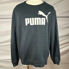 T-540  【USA古着】PUMA プーマ ビッグロゴ スウェット トレーナー XL