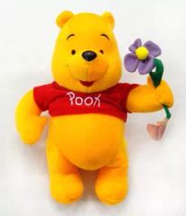 【中古】ぬいぐるみ プーさん(立ち/お花) スーパージャンボぬいぐるみVer.9 「くまのプーさん」