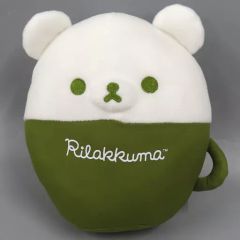 【中古】ぬいぐるみ リラックマ ラテアート風ぬいぐるみBIG 「リラックマ」