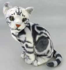 【中古】ぬいぐるみ アメショ ぬいぐるみ 「リアルな猫のぬいぐるみ」