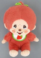 【中古】ぬいぐるみ モンチッチちゃん(いちご) フルーツLサイズぬいぐるみ 「モンチッチ」
