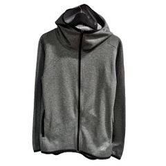 アディダス adidas ジップパーカー フーディ L グレー ■OFP3