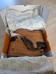 Timberland ティンバーランド 6インチ ウォーター Proof 옐로우 ブーツ 7 5w 新品
