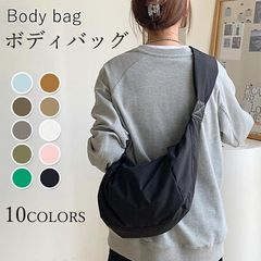 ボディバッグ レディース 軽い ショルダーバッグ 斜め掛け ナイロン スポーティー 太ベルト ショルダーバッグ 大きめ カードケース 肩掛け カジュアル バッグ ZP-CZTJV5M