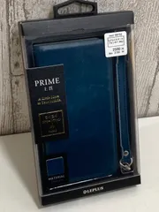 らくらくスマートフォン4 F-04J PUレザーフラップケース「PRIME」 ネイビー mst-50152 4589762250152【TA】