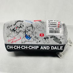 チップとデール　ボックスペンケース・ペンポーチ　スウェット生地　ディズニー　Disney　Chip 'n Dale　Pouch　4991277630020