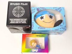 未開封含む 藤井流星 グッズ 3点セット ヤツぬい Mixed Juice / 離しま線隊レインボー / 舞台 NOISES OFF ショットグラス
