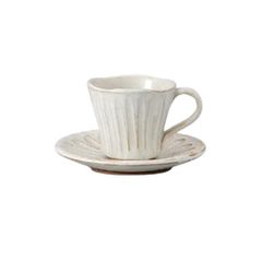 【新品】 エールネット(Ale-net) コーヒーカップ＆ソーサー 粉引削ぎコーヒーカップ 0