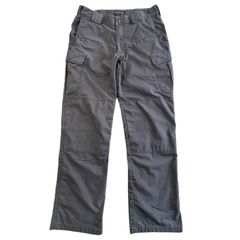 5.11タクティカルTACTICAL5.11ダブルニーカーゴパンツミリタリーパンツワークパンツリップストップ灰色グレーゴープコアアウトドアギア系ゆるダボオーバーサイズアメカジストリートローライダーvintageヴィンテージ60730