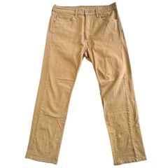 Levi'sリーバイス505デニムパンツウォッシュドデニムベージュグランパコアY2Kアメカジローライダーグランジゆるダボオーバーサイズvintageヴィンテージ60730