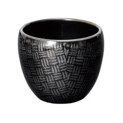 【新品】 サンメニー 仏壇 茶湯器 水入れ お茶入れ 単品 本格 有田焼 日本製 インテリアに馴染む おしゃれ お茶 湯呑み 仏具 現代仏壇 お仏壇 仏具小物 篭(かご) 市松模様 ブラック お供え 茶器 ゆのみ コンパクト 小さい 小物 有田焼(陶器)  0
