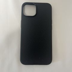 シュピゲンSpigen iPhone14 スマホケース ソフトタイプ ブラック