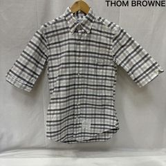 トムブラウン MWS002 クラシック ボタンダウン 半袖シャツ メンズ 1 ISItems【USED】【古着】【中古】50169311