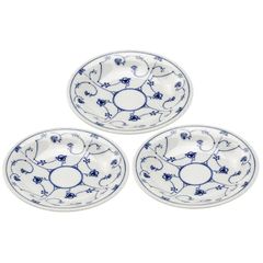 【新品】 美濃焼 軽量 プレート 取り皿 3枚セット ロイヤル柄 約直径16.5×高さ2.3cm 食器セット 陶器 電子レンジ 食洗機対応 日本製 139520(3) 1